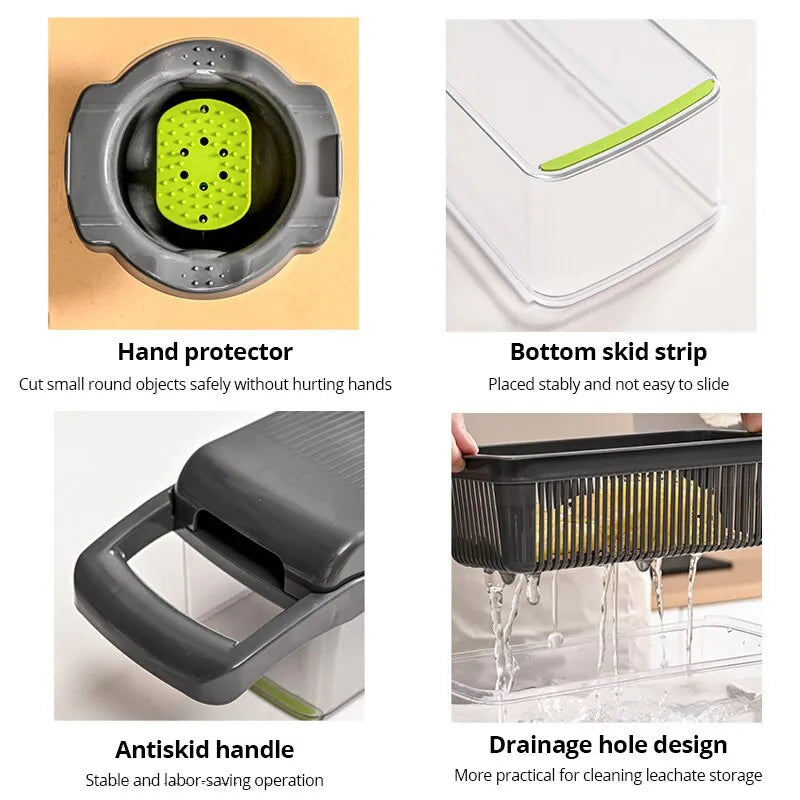 12 in 1 Multifunctional Vegetable & Fruit Dicer
