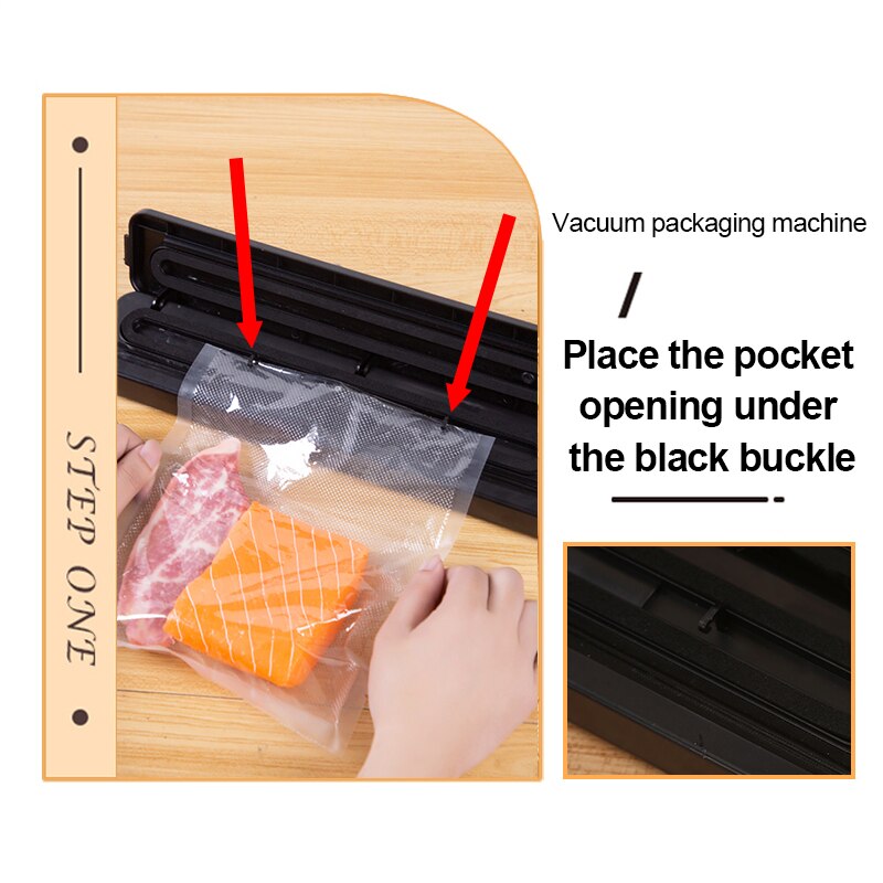 Bag Vacuum Sealer (10 Free Sealable Bags Included)